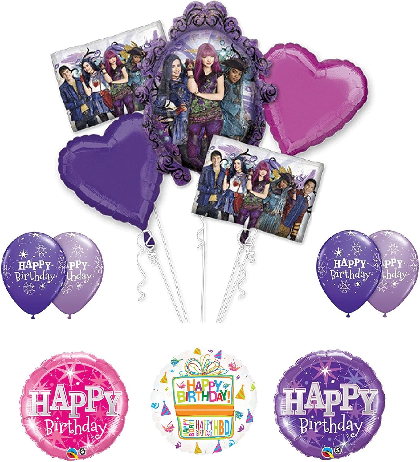 The Descendants Party Supplies et décorations de Bouquet de Ballons