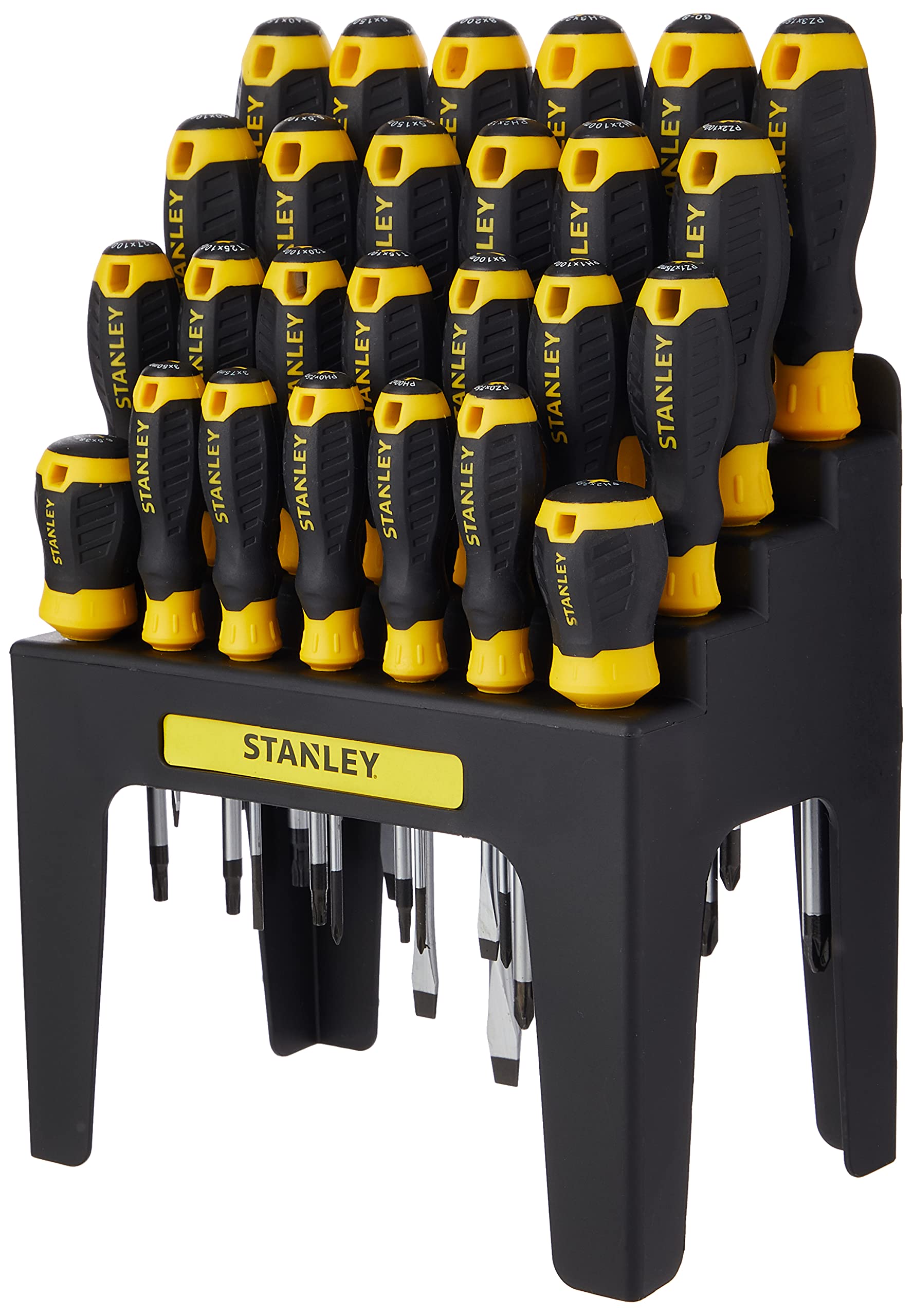 Stanley 062142 Screwdriver Set in Rack 26 Piece