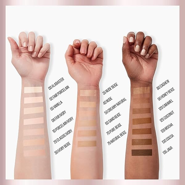 MAYBELLINE DREAM RADIANT LIQUID MEDIUM COVERAGE HYDRATING MAKEUP, LIGHTWEIGHT LIQUID FOUNDATION, CREAMY NATURAL, 1 COUNT
