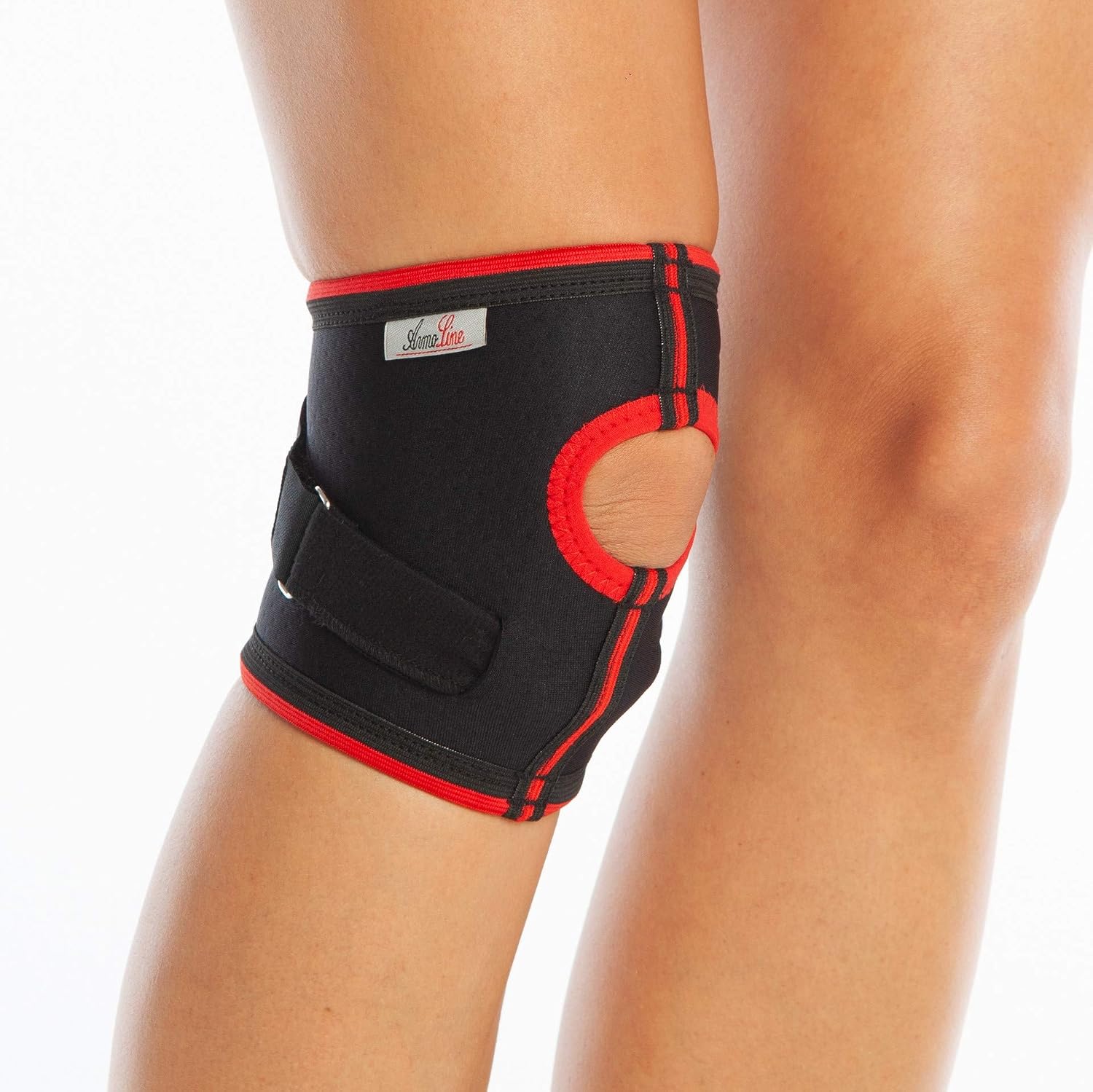 Lot De 2 Sangles De Soutien Tendon Rotulien - Silicone - Pour Genou, Sport (basket, Course...) - Avec Sac De Rangement (gris)
