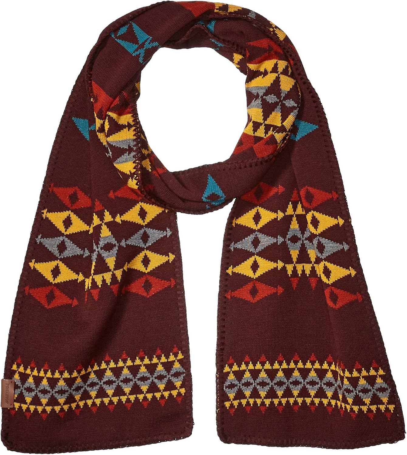 Pendleton Men's Knit Muffler Scarf, Redtop, ONE SIZE at Amazon Men’s