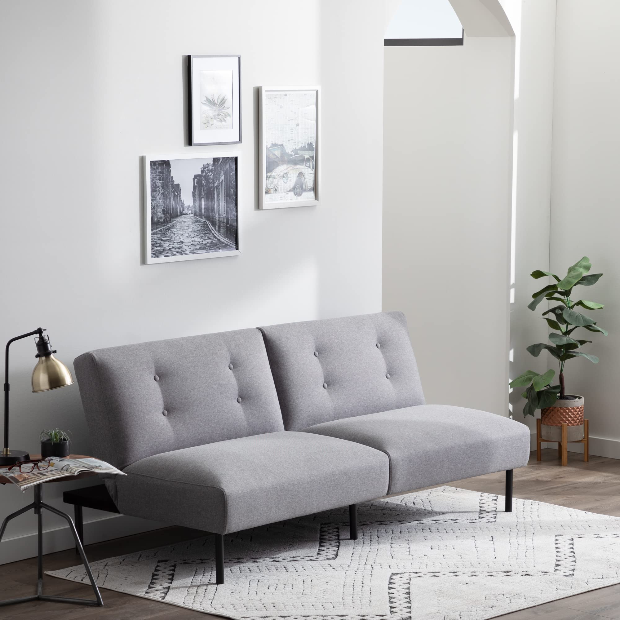 Armless Futon Sofa