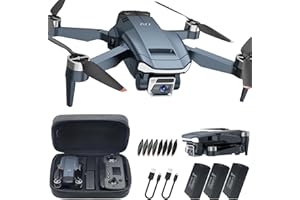 2650 ft Long Range Super Enduring Brushless Motor Drone with 84 Mins Super Long Flight Time, Drone with 4K HD Camera for Beginners, CHUBORY A77 WiFi FPV Quadcopter, Follow Me, Auto Hover, 3 Batteries