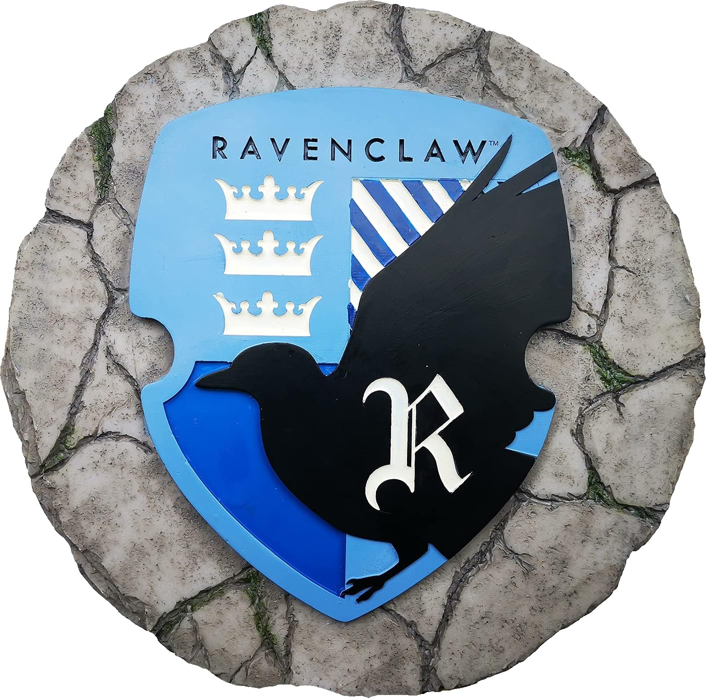 Hardscaping Materials - Spoontiques - Garden Décor - Harry Potter Ravenclaw Stepping Stone - Decorative Stone for Garden