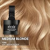 FIXXIE Hairline Powder Medium Blonde Root Touch Up Concealer with Mirror view 5