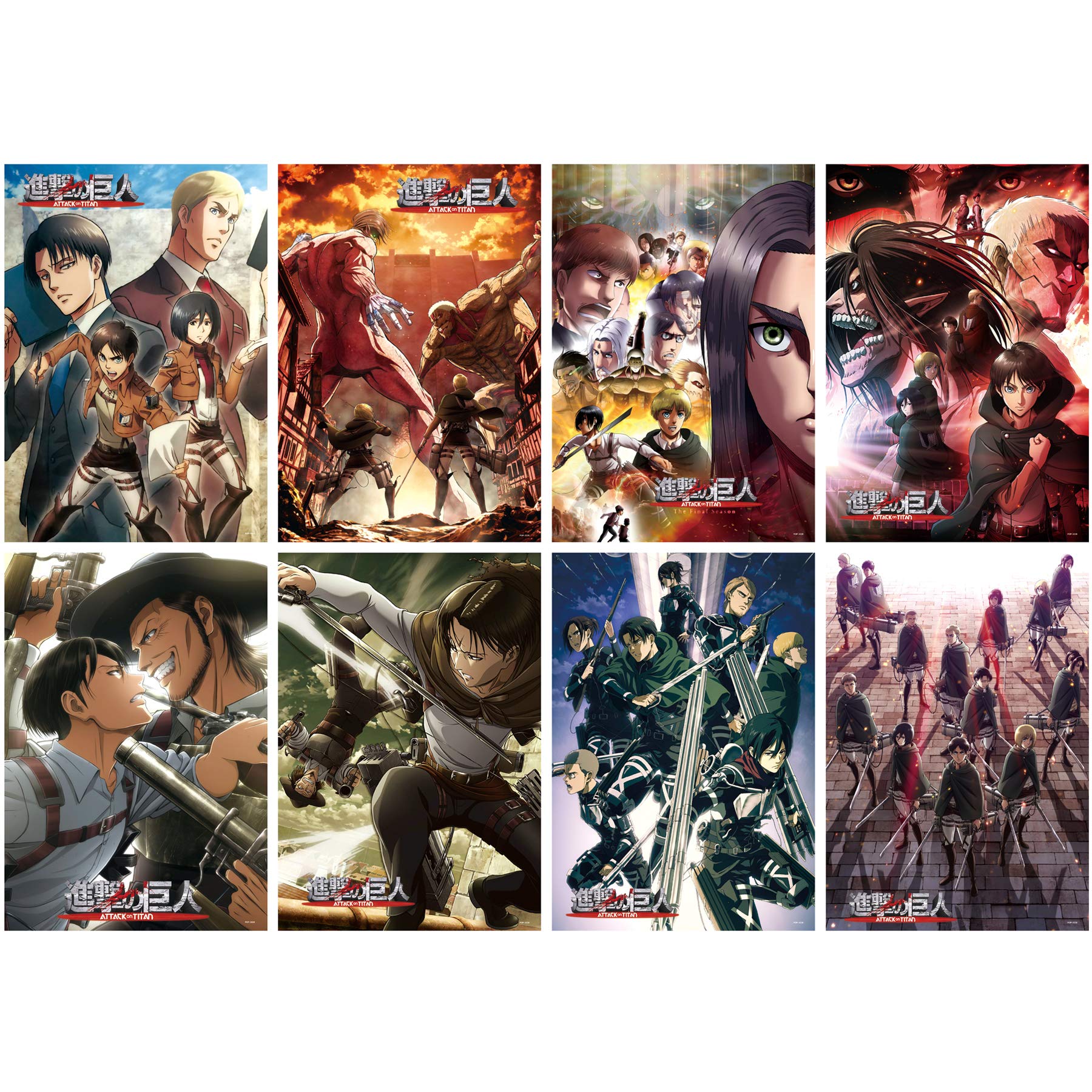 Buy Attack on Titan Aot Japanese Anime The Final Season Art Prints for Home Wall Decor s,11.5in