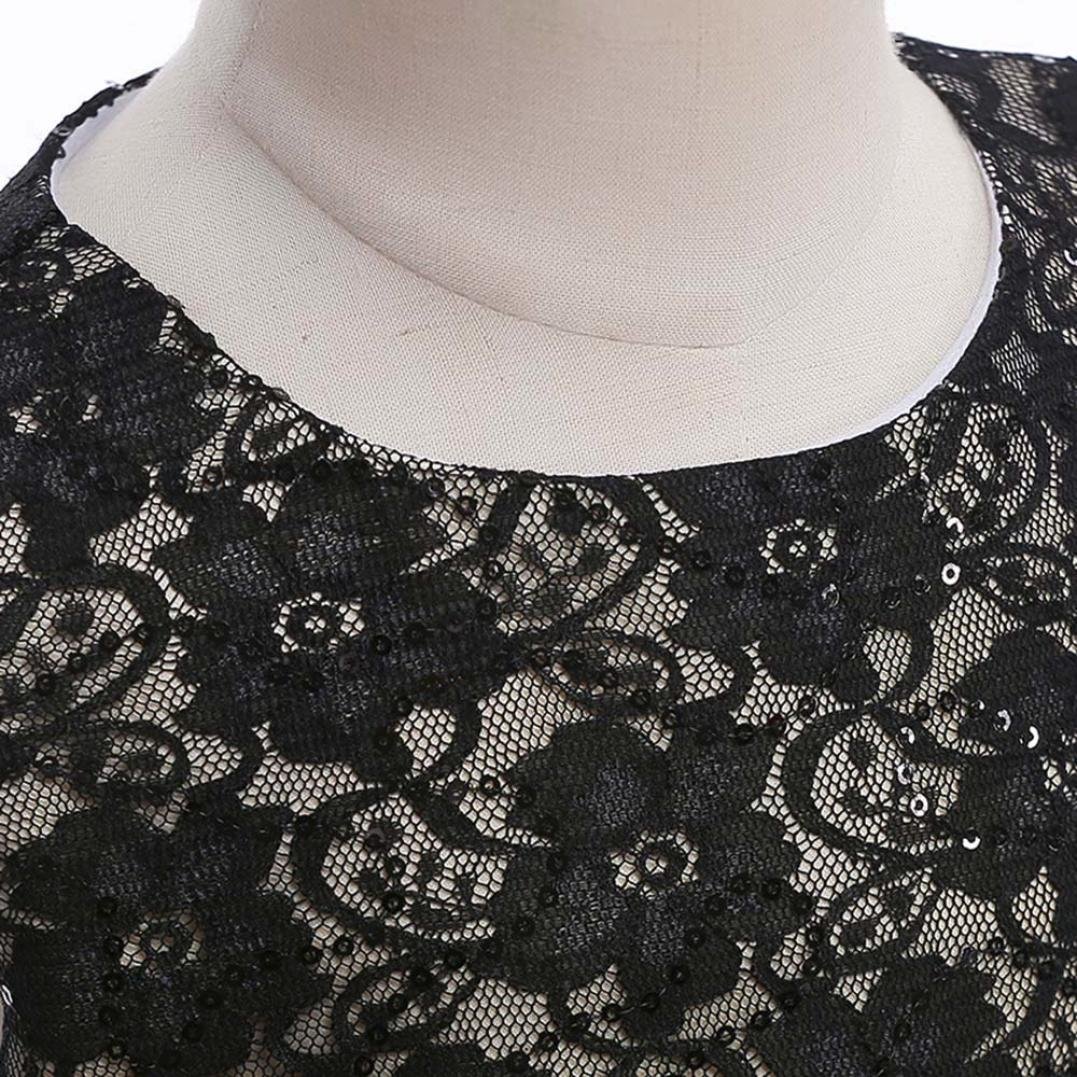 Minisoya Kids Baby Girls Bowknot Lace Ball Gown Party Wedding Bridesmaid Dress