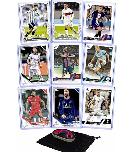 Lot De 5 Cartes Lionel Messi Différentes – Match Attax Topps Saison 2019-20, FC Barcelone