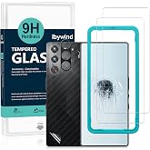 Ibywind for ZTE nubia Red Magic 10 Pro/10 Pro+ 5G/10S Pro/10S Pro+ Screen Protector,2 Pack,9H Hardness Tempered Glass and Camera Lens Protector,with Alignment Frame,Full Coverage,Bubble Free