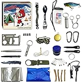 Survival Kits Advent Calendar 2026, 24 Days of Emergency Survival Gear Tools for Men & Teenage Boys – Camping, Hiking, Hunting & Outdoor Adventure Birthday Countdown Gifts