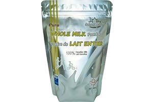 Whole Milk Powder, 16oz (456g) / bag, Product of Canada, full cream, Free of Antibiotic,rBGH and rBST (1 bag)