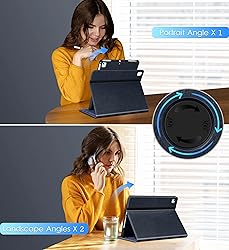 DTTO Rotating Case for iPad 6th / 5th Generation