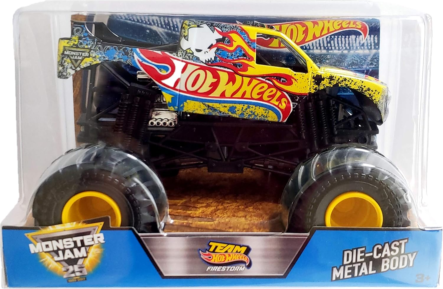 hot wheels monster jam 25th anniversary