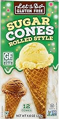 Let's Do, Sugar Cones, 4.6 Ounce