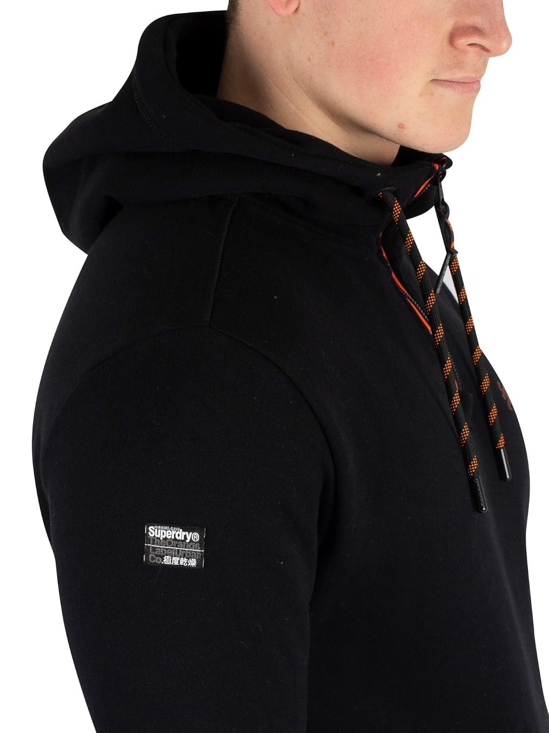 orange label urban hoodie