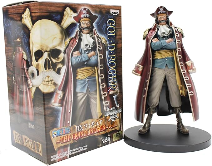Amazon Com One Piece The Grandline Men Vol 11 Figure Gol D Rogers By Banpresto Toys Games
