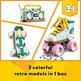 LEGO Creator 3in1 Retro Roller Skate 31148 Mini Skateboard Boom Box Radio view 3