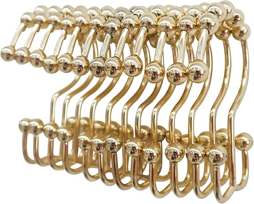 Amazon Com Toaob Shower Curtain Rings Hooks 3 X 1 8 Inch