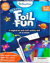 Skillmatics Foil Fun Space Art Kit No Mess Craft Activity for Kids