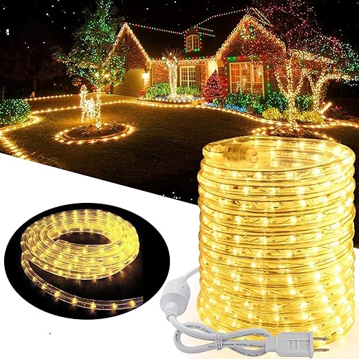 Toodour LED Rope Lights, 32.8ft 240 LED 