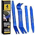 Auto Trim Removal Tool Set - 4pcs (No Scratch Plastic Pry Tool Kit) - Auto Trim Tool Car Tools, Easy Door Panel Removal Tool, Fastener Removal, Clip, Molding, Dashboards, Interior Trim Tools