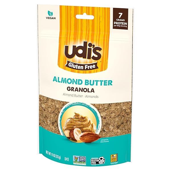 UDI’S GLUTEN FREE ALMOND BUTTER GRANOLA, 11 OZ.