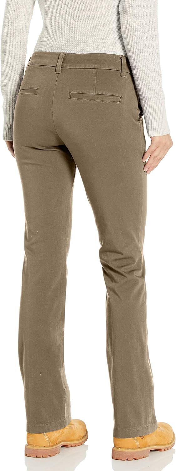 Dickies Women's Perfect Shape Bootcut Twill Pant at  Women’s Clothing store
