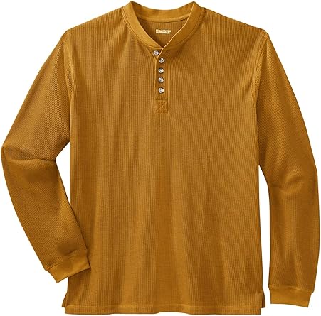 big and tall thermal henley