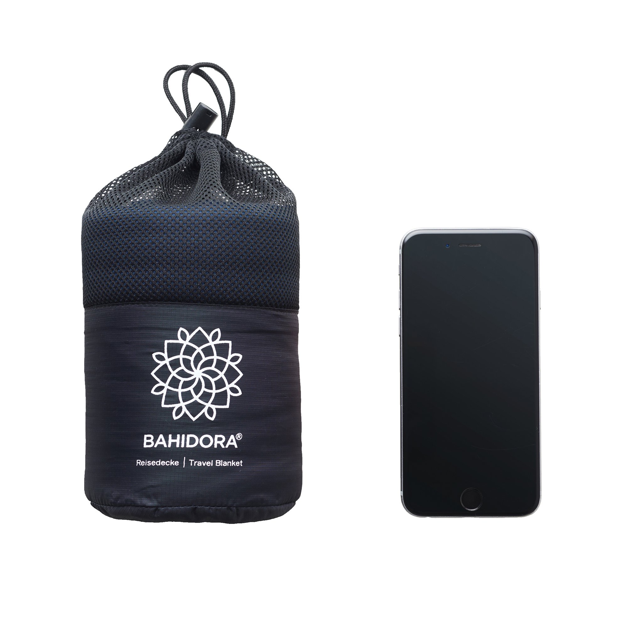 Bahidora Travel Blanket, dark blue (Blue) - BAHIDORA-0059