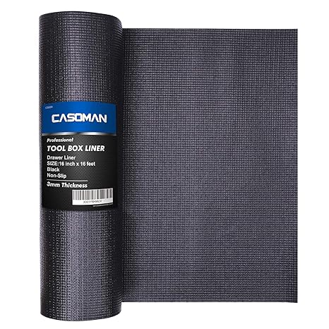 Casoman Professional Tool Box Liner And Drawer Liner Easy Cut Non
