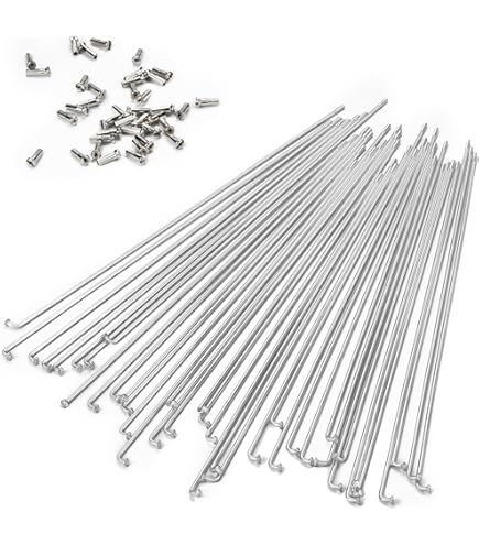 Universal Pack(36) Bicycle Steel Spokes 14G Bike Spoke 282mm Length