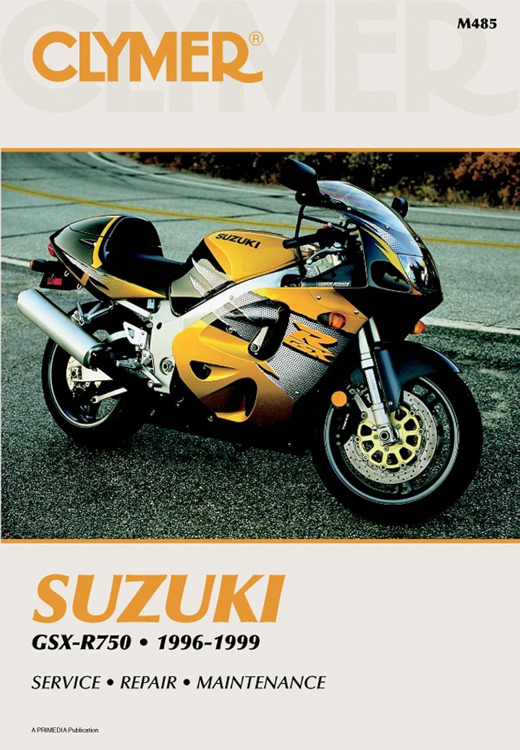 Amazon.com: Clymer Repair Manual for Suzuki GSX-R750 GSXR-750 96-99:  Automotive