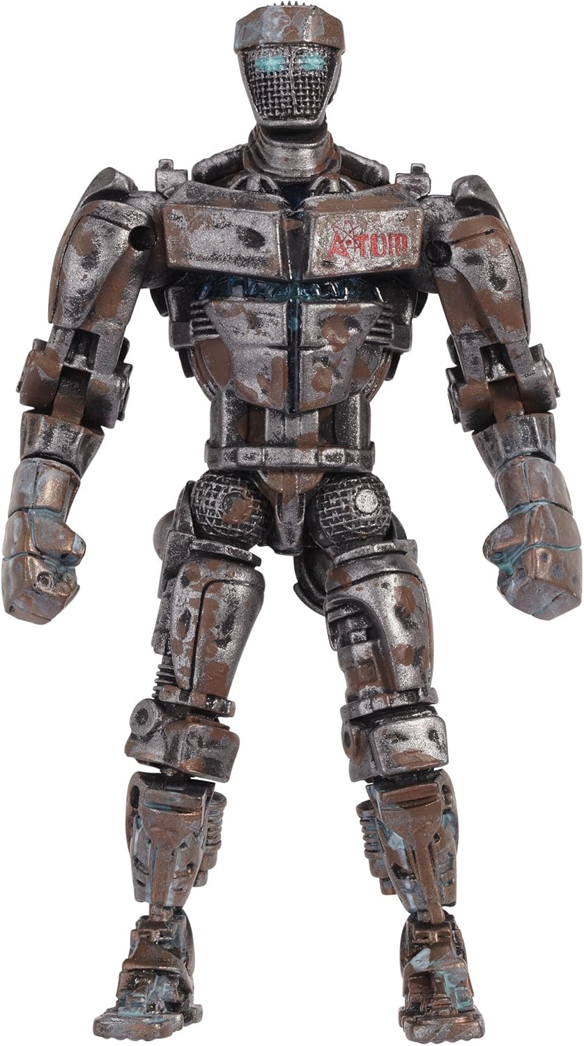 Amazon リアル スティール 5インチ ベーシックアクションフィギュア シリーズ2 アトム Real Steel 5inch Basic Figure Wave 2 Atom フィギュア ドール 通販