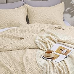 Love's cabin Twin Quilt Bedding Set Camel