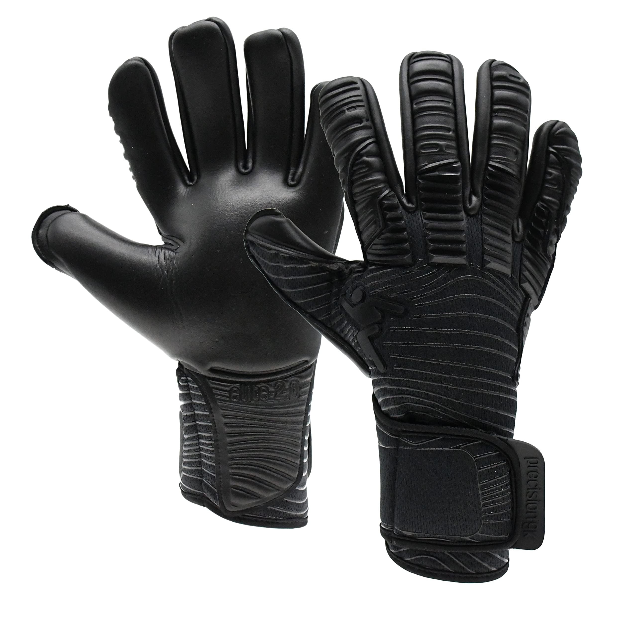 Precision GK Elite 2.0 Blackout Goalkeeper Gloves Size 11