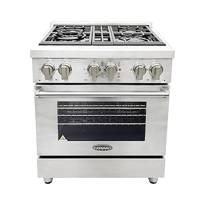 Cosmo COS-DFR304 Dual Fuel Range for Kitchen Cooking Needs