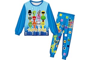 Zamzirrow Boys Sprunki Hoodies Music Game Jacket Kids Thin Casual Sweatshirts for 5-12 Years Child Hoodie Clothes