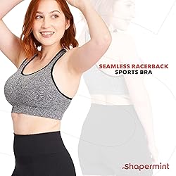 SHAPERMINT Sports Bras for Women - Workout Bras for