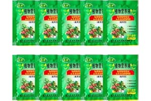 Rooting Powder for Plant Cuttings, ‌10Pcs Rooting Hormone ‌ Naphthaleneacetic Acid for Plant Cuttings & Transplants 10g Solub