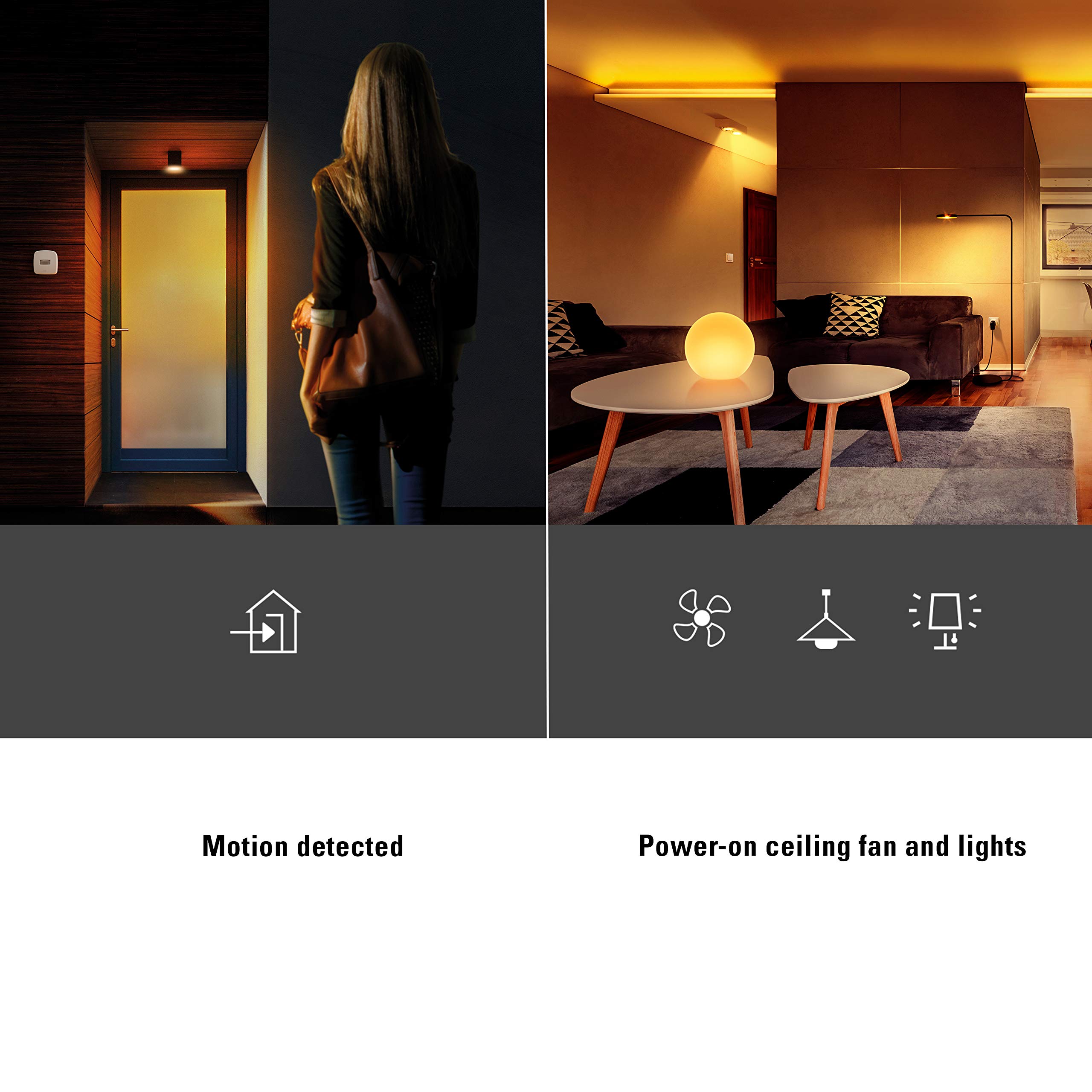 Eve Motion Apple HomeKit Smart Home Motion Sensor for Triggering