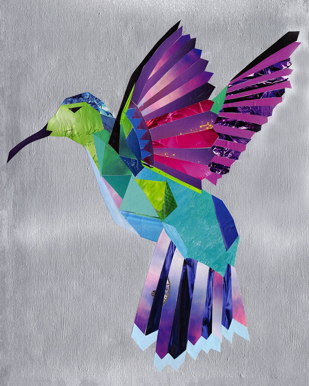 Hummingbird Wall Art Print (Available in sizes 8 x 10, 11 x