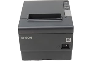 EPSON TM-T88V Monochrome Thermal Receipt Printer (USB/Serial/PS180 Power Supply) (Renewed)