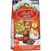 Lindt TEDDY Flat Back Crispy Milk Chocolate Bag, 120g