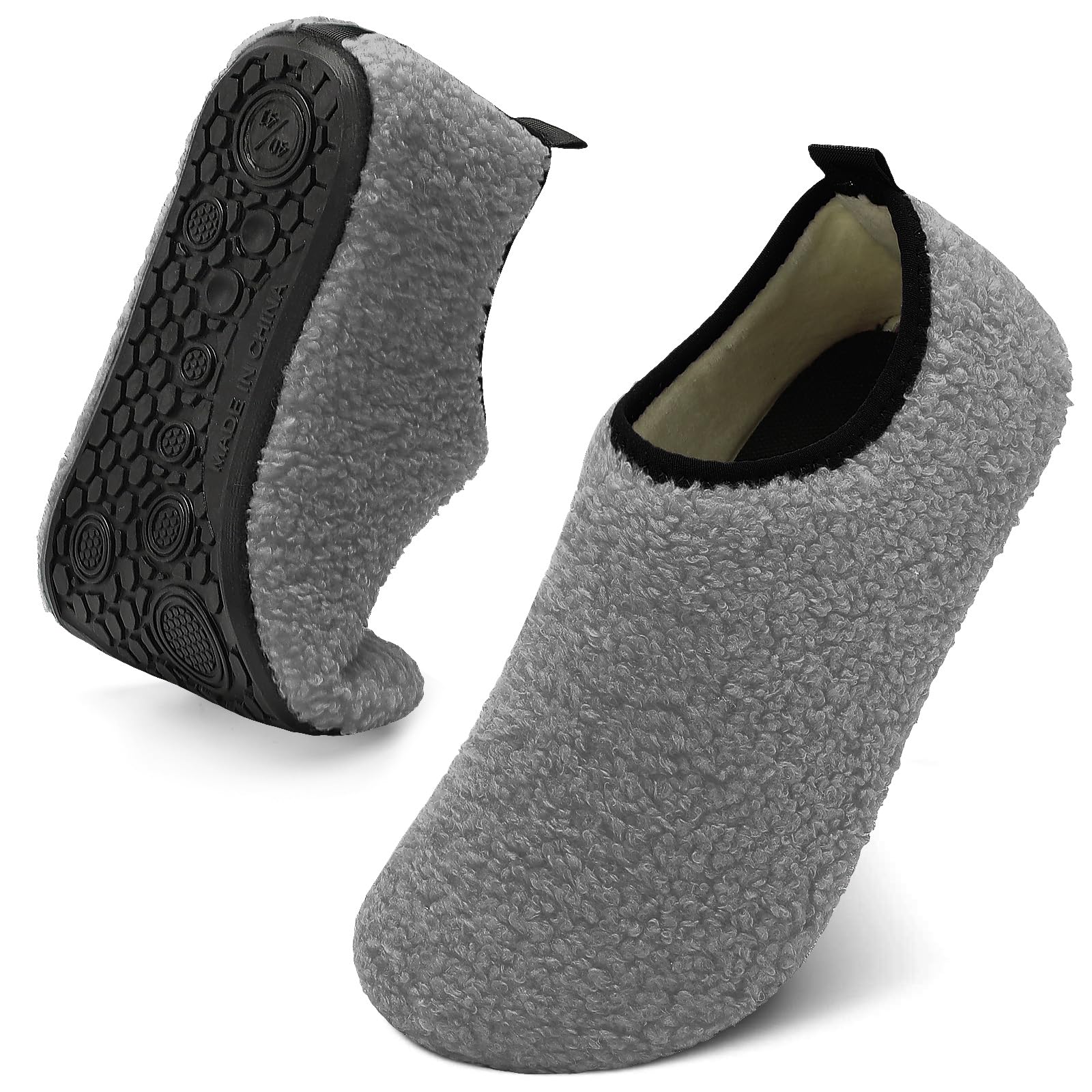 QFH Mens & Womens Non Skid Flexible Sole Indoor