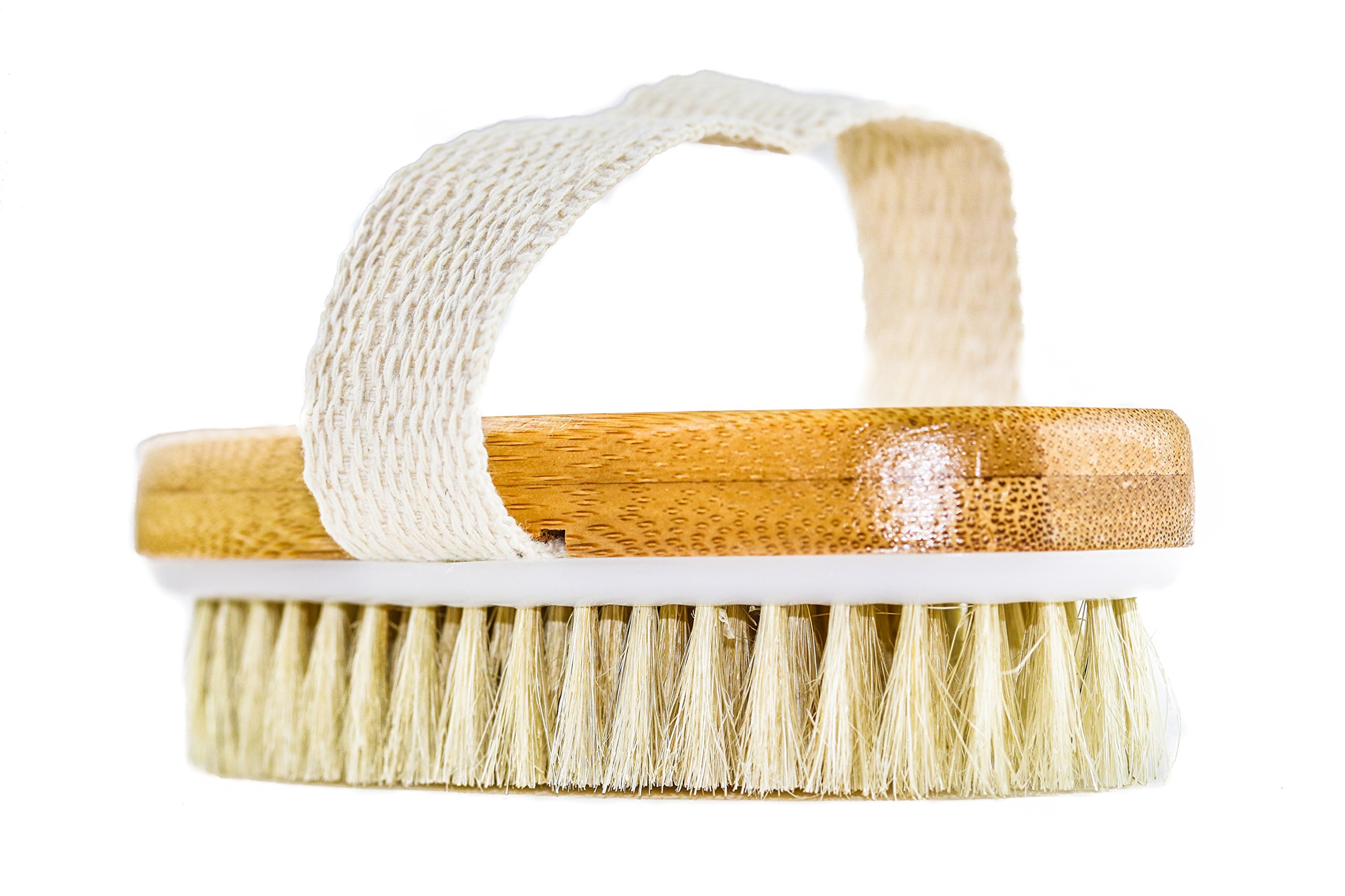 GranNaturals Natural Bristle Dry Skin and Body Wooden