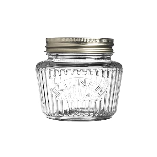Kilner Round Clip Top Jars 2ltr Case of 6 Kilner Preservation Jars