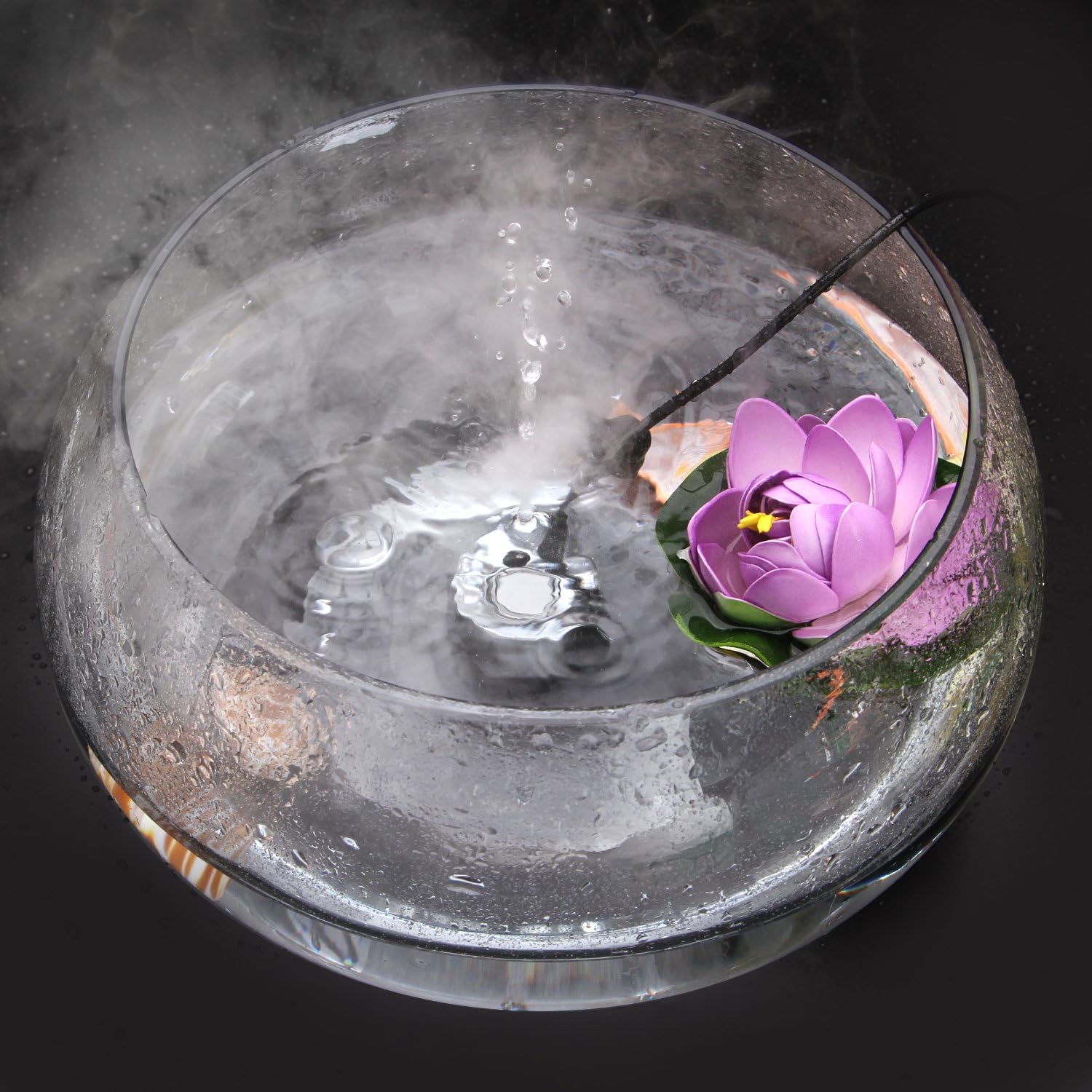 AGPTEK Aluminum Mist Maker Fog Maker for Water Fountain Pond Rockery Fishtank Vase Birdbath : Garden & Outdoor