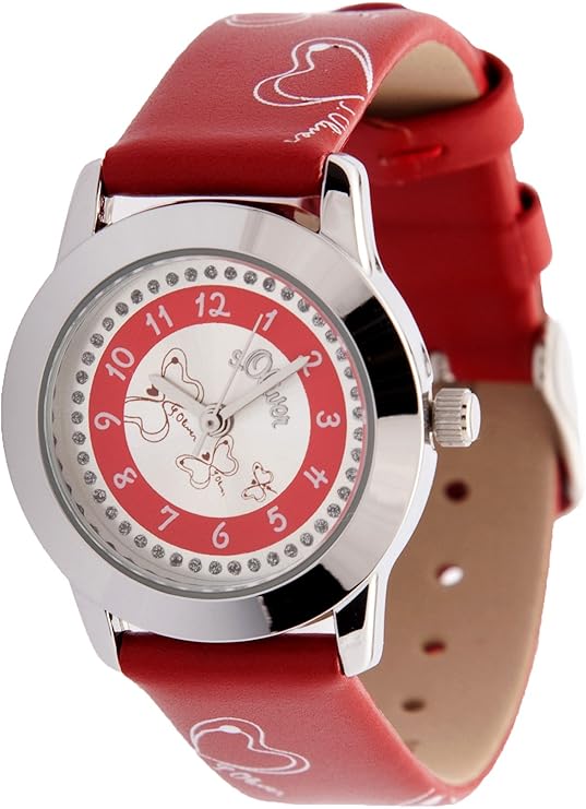 s.Oliver Mädchen-Armbanduhr Analog Leder SO-2411-LQ: Amazon.de: Uhren