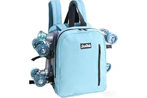 JajaHoho Roller skates bags for Women Men, Multi-functional Sports Backpack for Rollerskates, Ice skates, Inline skates