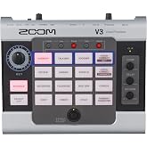 Zoom V3 Vocal Processor for Streaming &amp; Live Performance | Harmony &amp; Pitch Correction, 16 Studio Effects, Reverb, Delay, Pitch Correction, Battery Powered